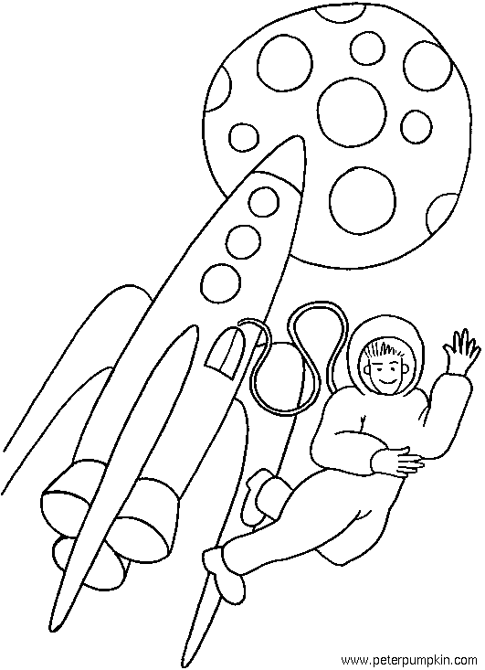 531x733 A Rocket Ship Flying Into Space Coloring Picture For Kids