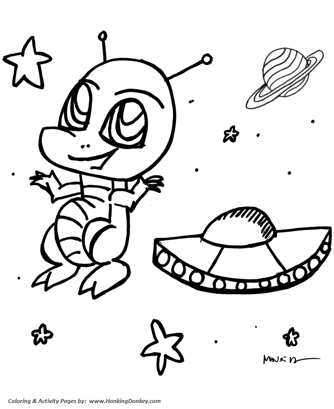 670x820 Anime Coloring Pages Space Alien Anime Coloring Page And Kids