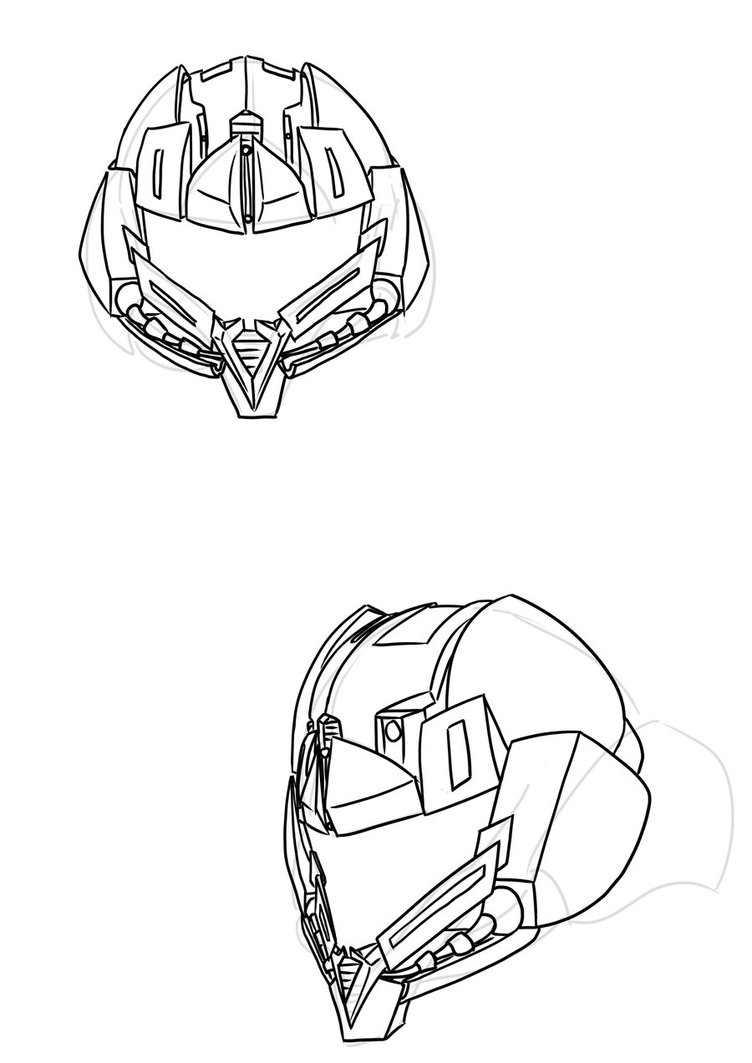 752x1063 Dead Space 2 Power Suit (Helmet) By Ein Panda