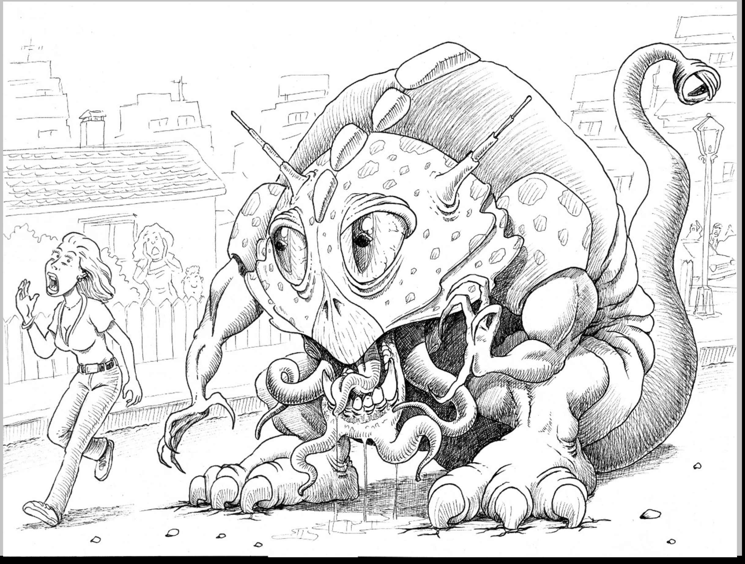 2436x1843 Pencil Drawings Of Outer Space