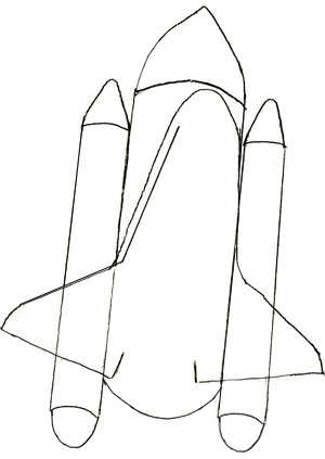 300x423 How To Draw A Spaceship