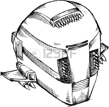450x441 Spaceship Ufo Sketch Royalty Free Cliparts, Vectors, And Stock