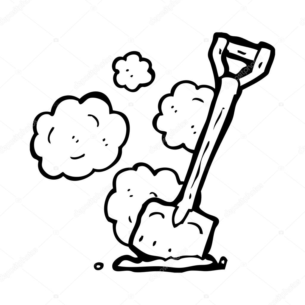 1024x1024 Garden Spade Stock Vector Lineartestpilot