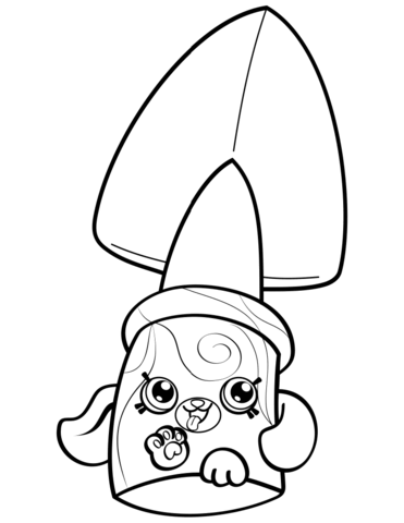 371x480 Jade Spade Petkins Shopkin Coloring Page Free Printable Coloring