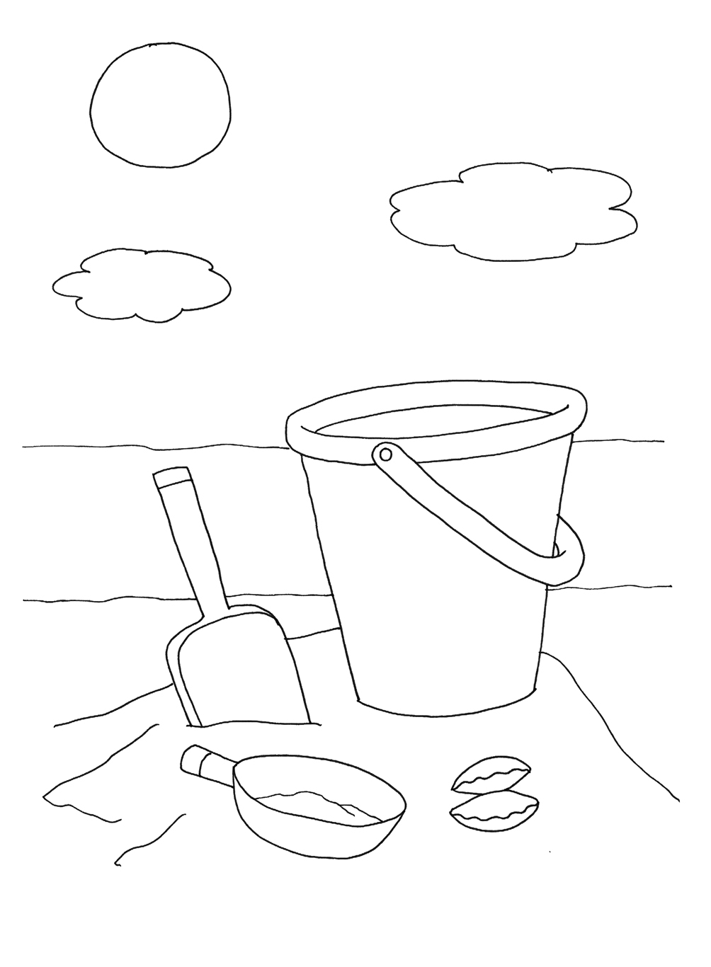 1004x1366 Summer Coloring Pages To Print