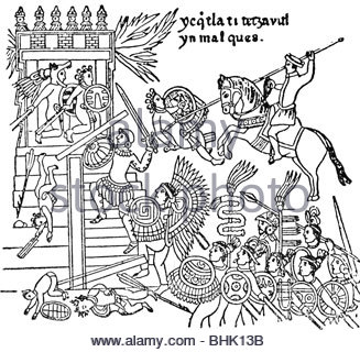 327x320 Geography Travel, Mexico, People, Aztec Warriors Making Captives