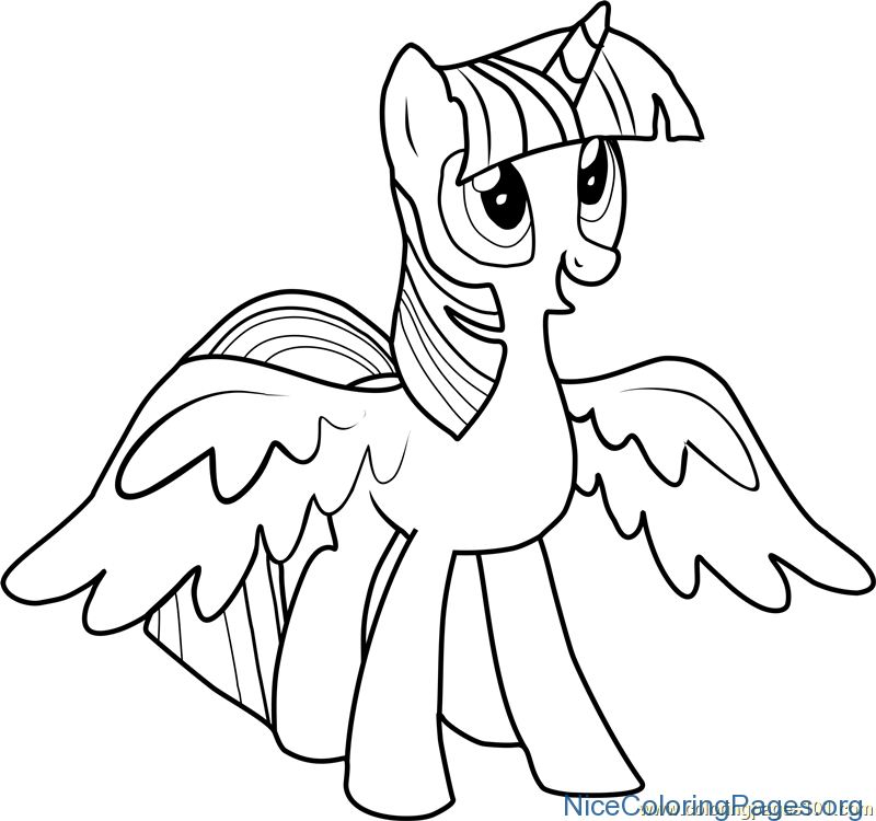 800x750 How To Draw Twilight Sparkle Step By Step