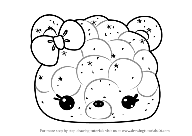 800x566 Learn How To Draw Sparkle Berry Gummy From Num Noms (Num Noms