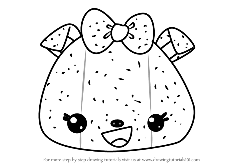 800x567 Learn How To Draw Sparkle Mellie From Num Noms (Num Noms) Step By