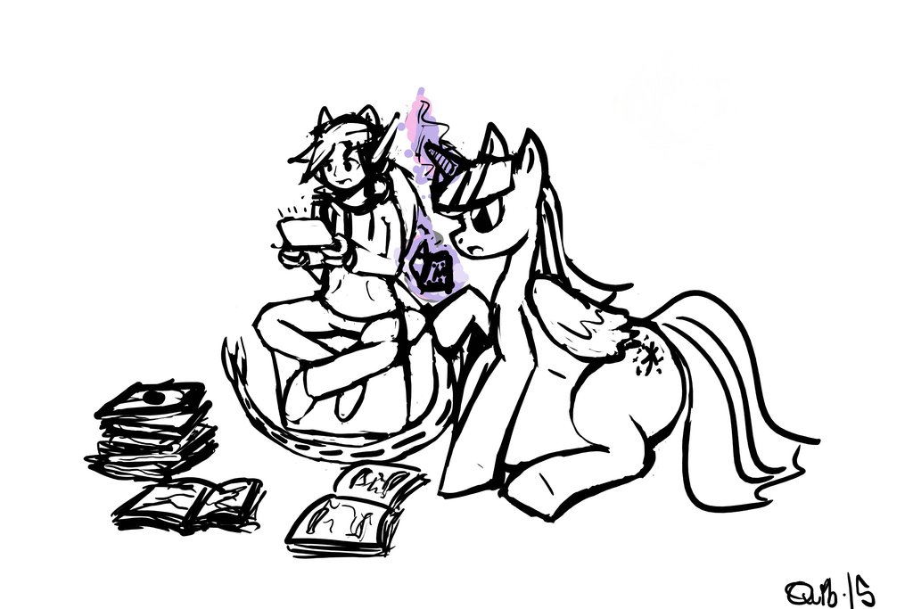 1024x683 Twilight Sparkle And Kai By Quib Bot