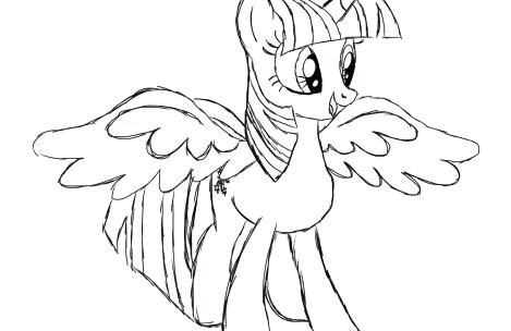 469x304 Excellent My Little Pony Coloring Pages Twilight Sparkle Kids