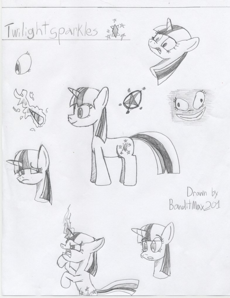 786x1017 Twilight Sparkles Drawing By Banditmax201