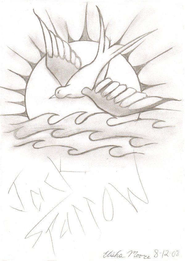 600x847 Jack Sparrow Tattoo By Tifalockheart917