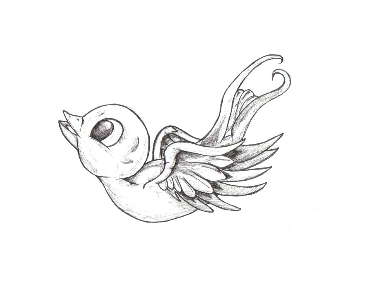 1280x960 Easy On The Eye Sparrow Tattoo Design Designs Meaning Swallow Neck