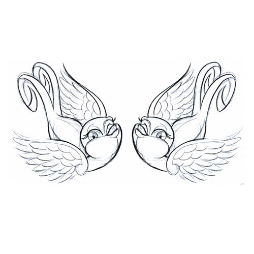 500x500 Bird Symbol Tattoo Designs Birds Tattoo Design, Art, Flash