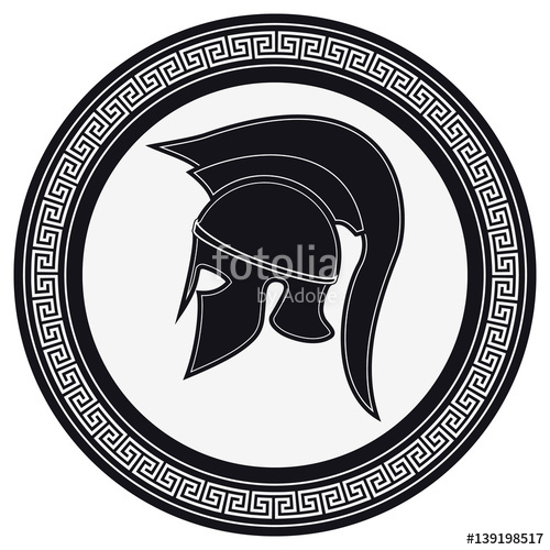 Spartan Helmet Drawing at GetDrawings | Free download