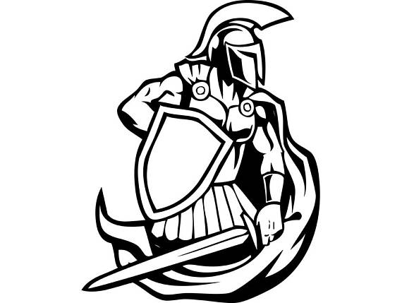 Spartan Warrior Drawing at GetDrawings | Free download