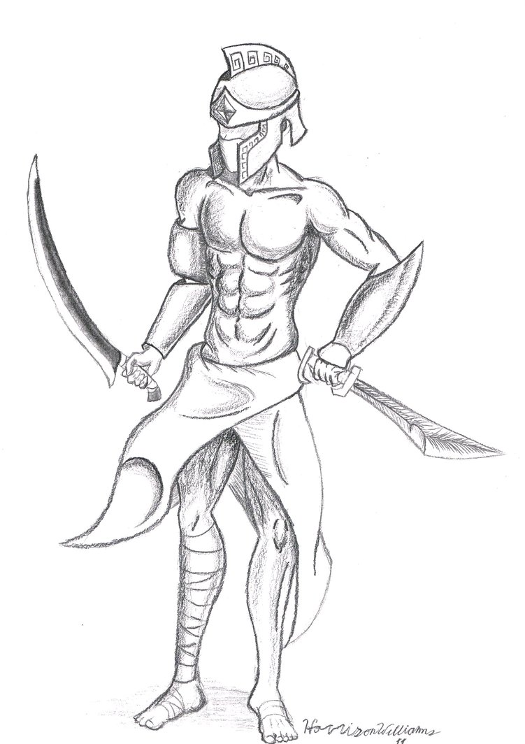 751x1064 Warrior Concept 3 By Combalt2