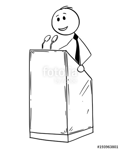 401x500 Cartoon Stick Man Drawing Conceptual Illustration Of Businessman