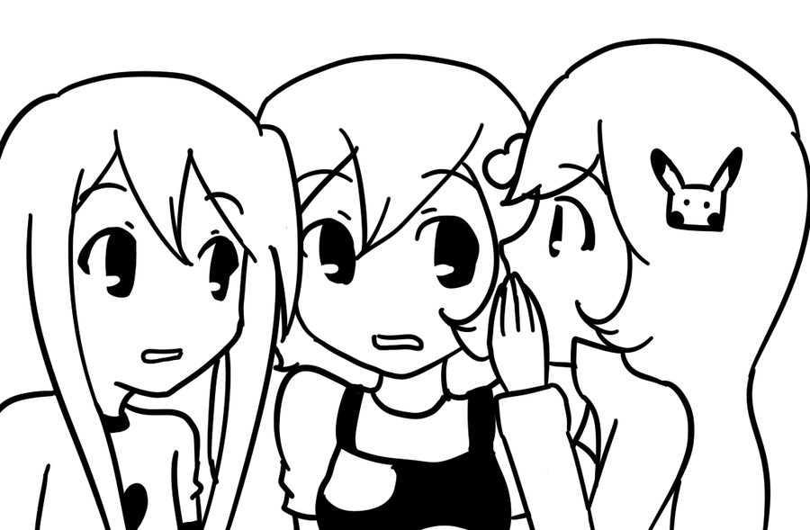 900x589 English Access A Sketch And The Gossip (Speaking Activity)