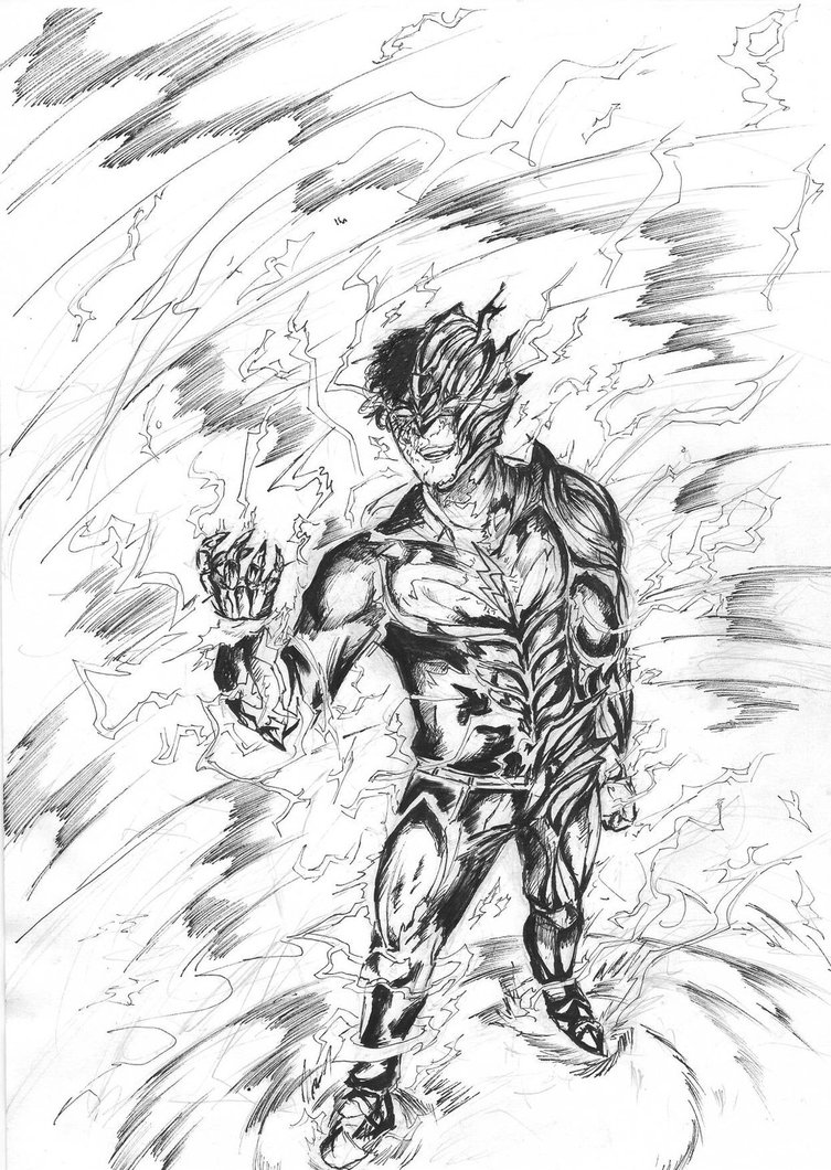 753x1060 W.i.p. Savitar, The God Of Speed By Y Drawings