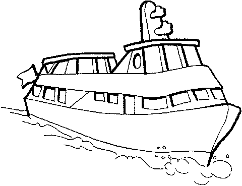 480x369 Speed Boat Drawing For Kids