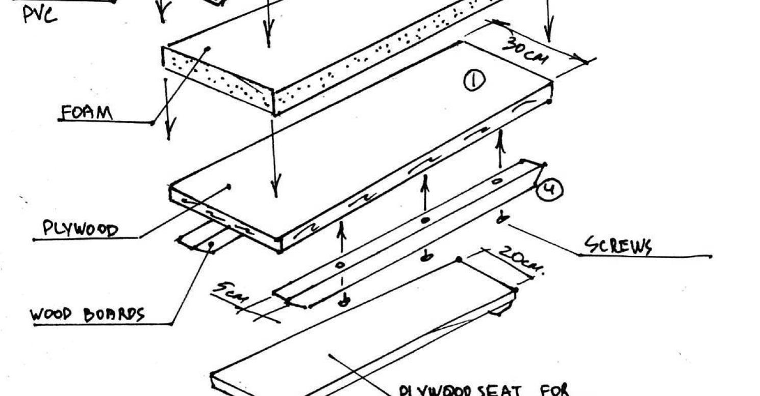 1490x777 Bench Seatcushiondiy Wonderful Rear Bench Seat For Boat Click