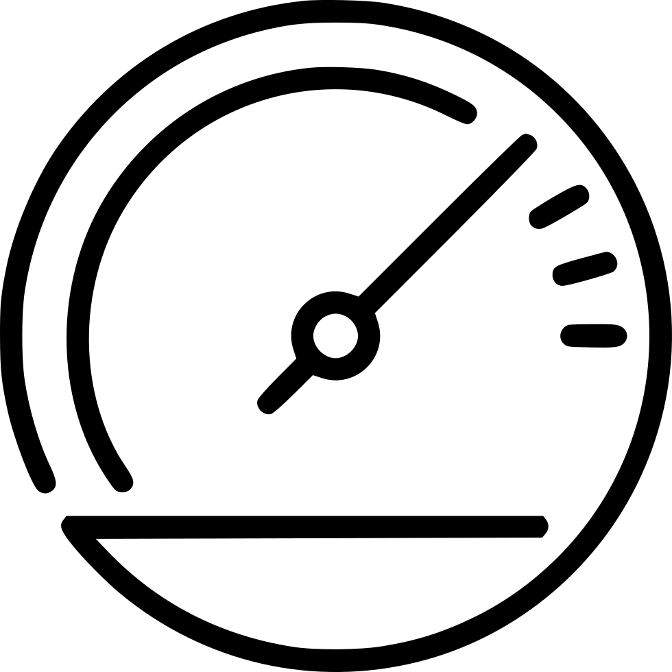 980x980 Speedometer Svg Png Icon Free Download ( 524319)