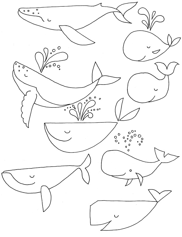 Sperm Whale Line Drawing at GetDrawings | Free download