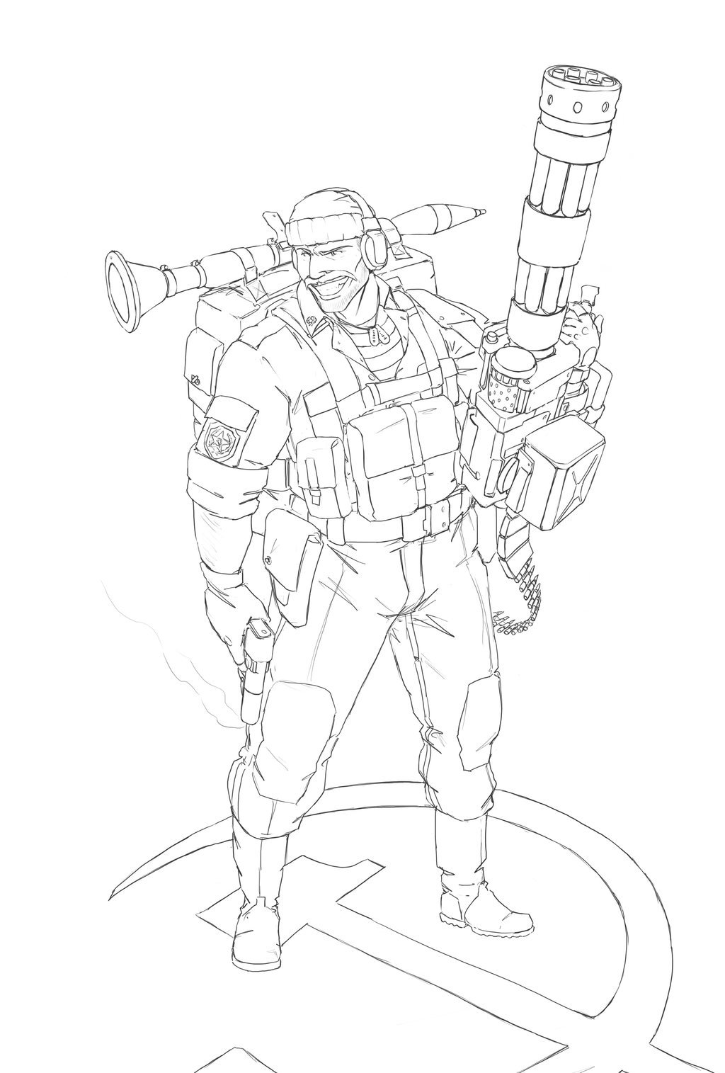 Spetsnaz Drawing at GetDrawings | Free download