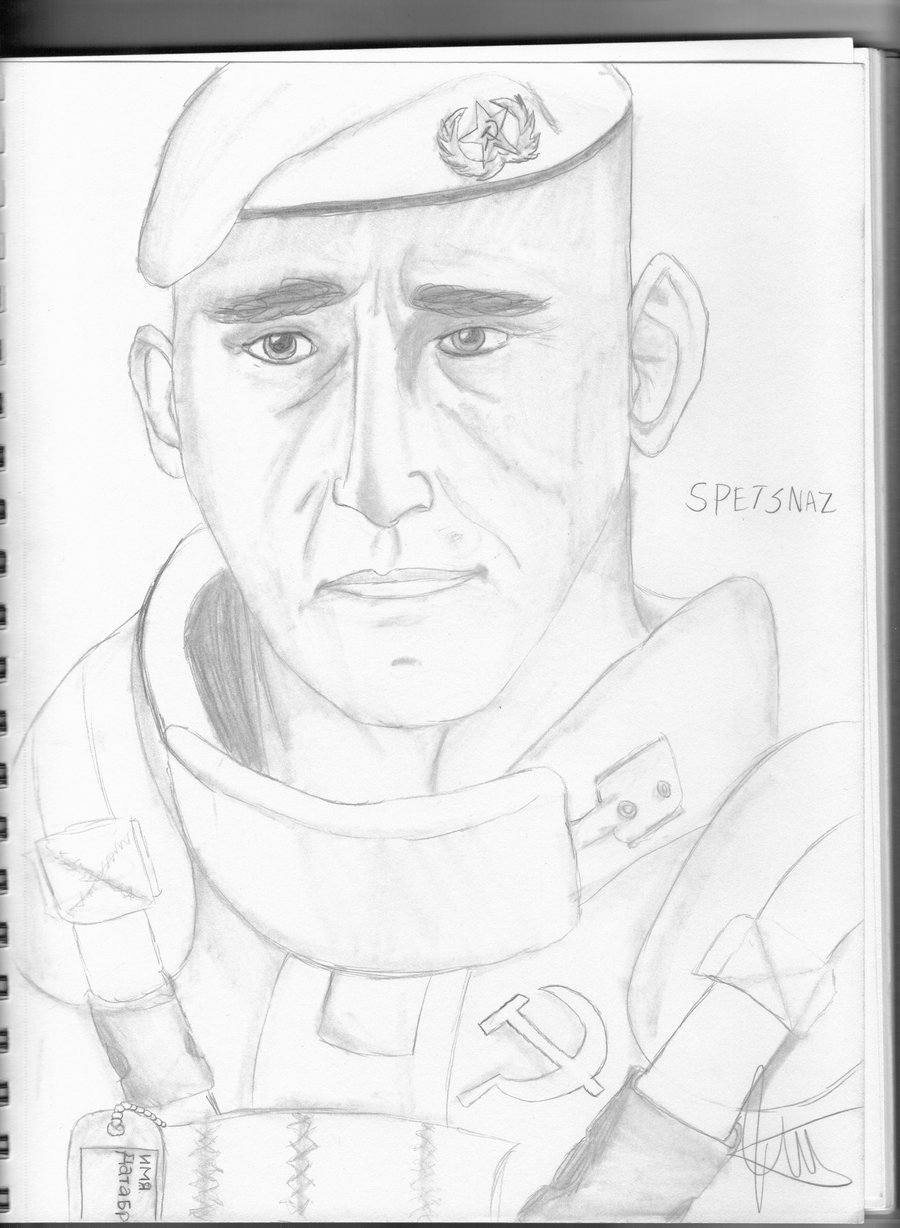 900x1228 Spetsnaz Soldier By Kaindigo