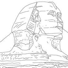 220x220 Sphinx Of Giza Coloring Pages