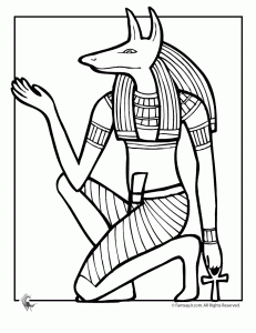 231x300 Free Ancient Egypt Coloring Pages About 9 All Together, Only