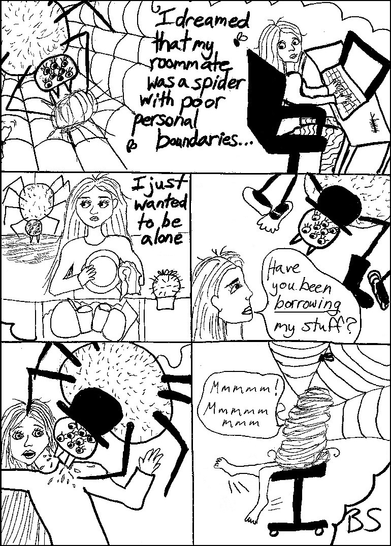 770x1076 Living With A Spider