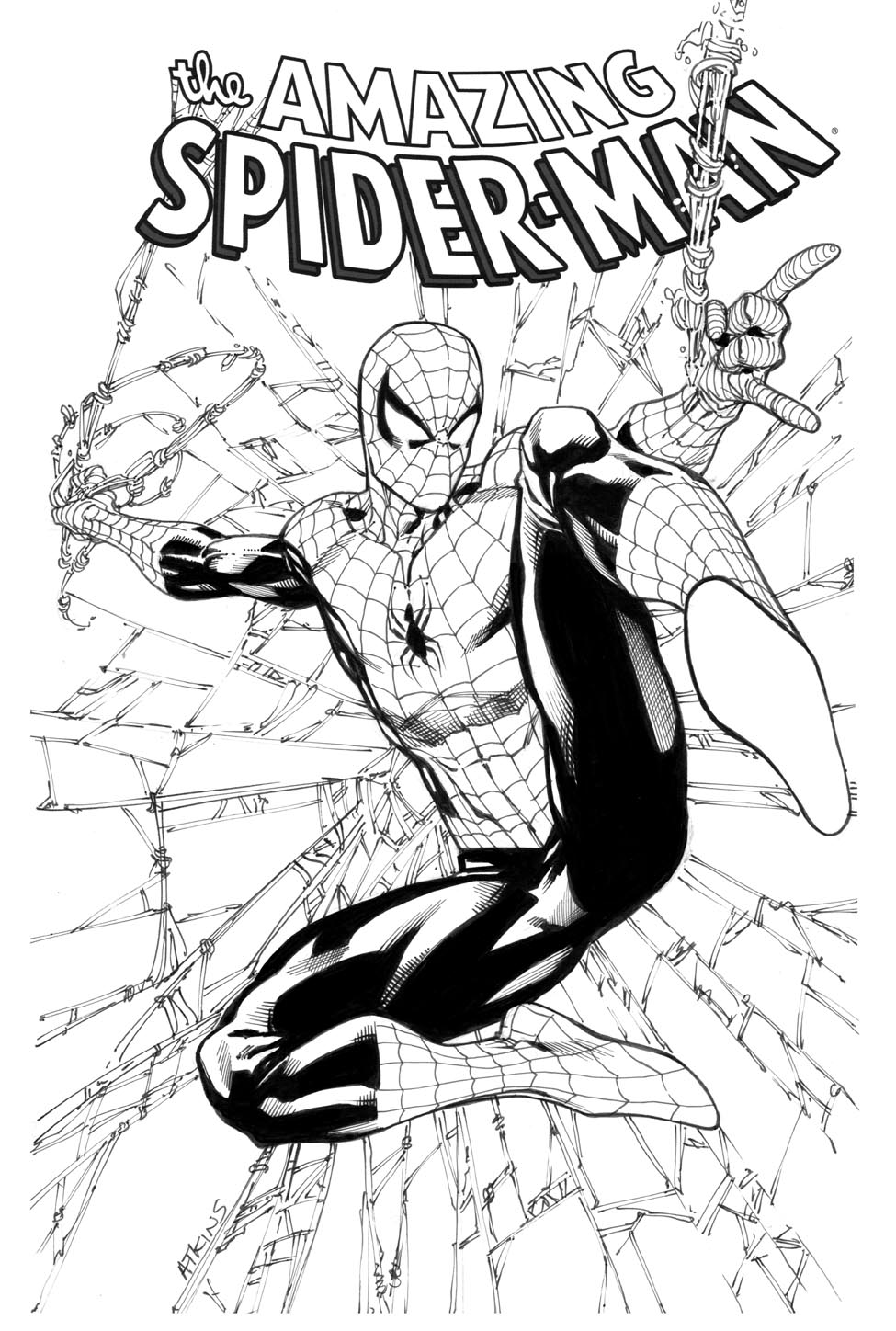 975x1448 Spider Man 1st Grade Robert Atkins Art
