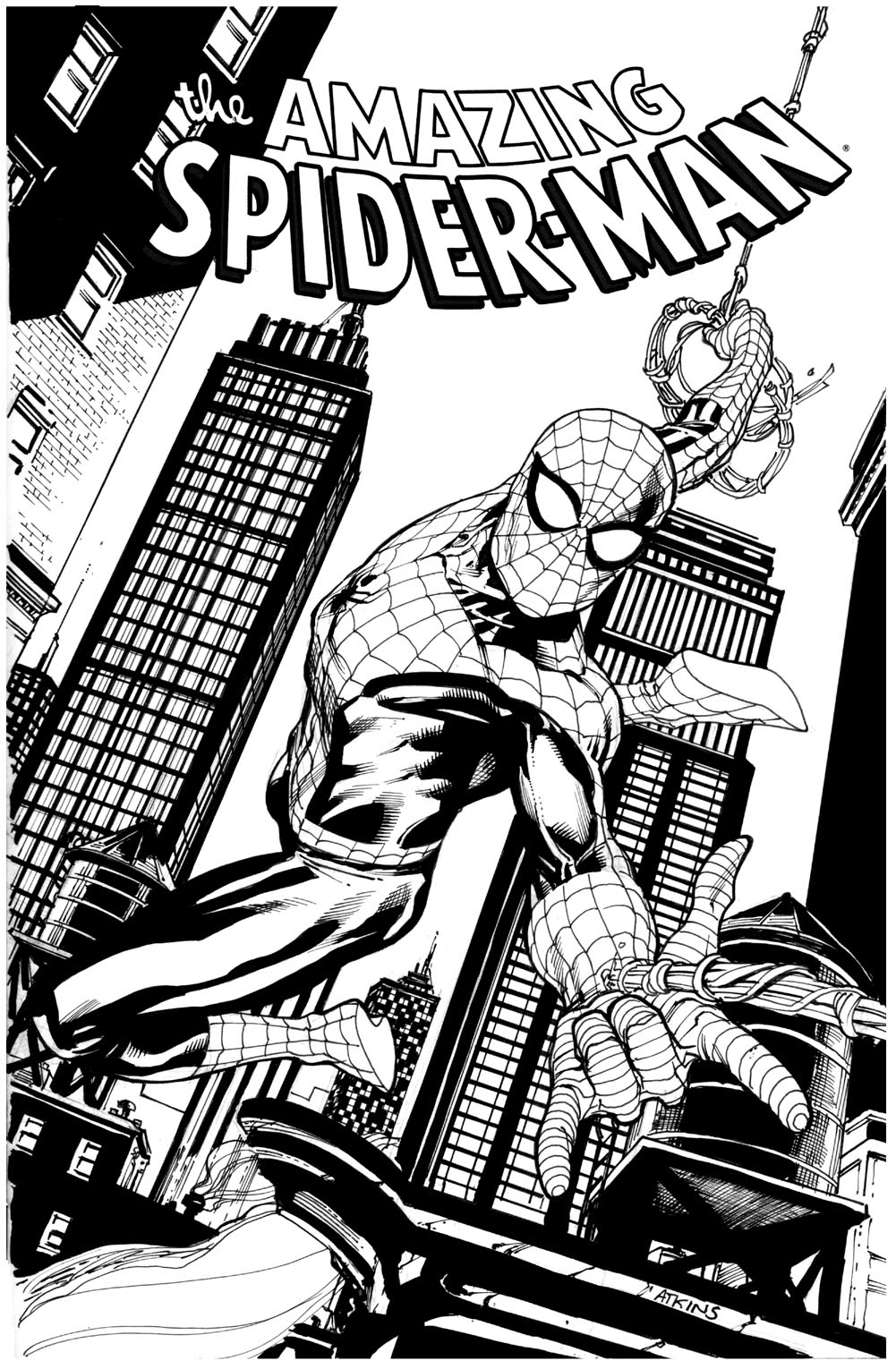 1001x1530 Spider Man Again Grade 10 Robert Atkins Art