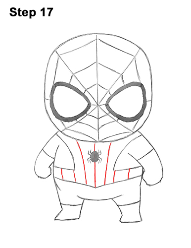386x500 How To Draw Spider Man (Mini)