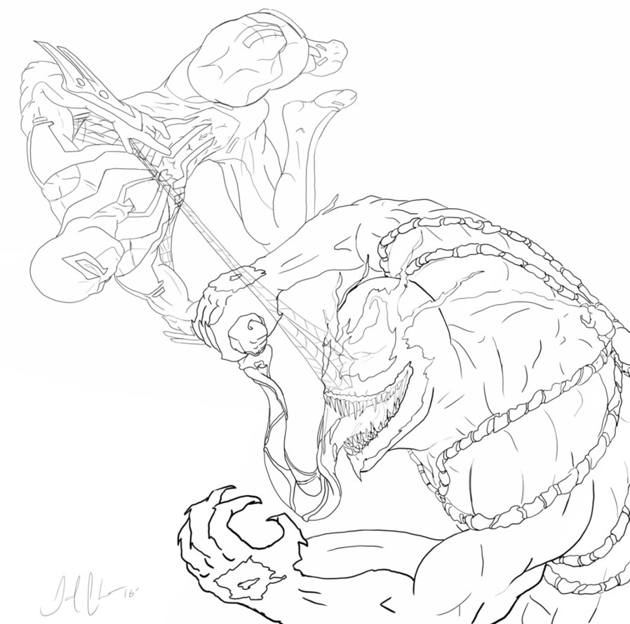 898x890 Spider Man 2099 Vs. Venom 2099 By Plexisorion