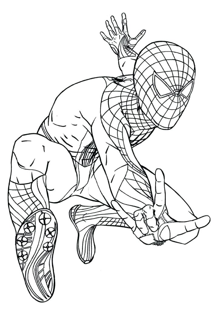 728x1029 Coloring Spiderman Top Coloring Pages Printable Amazing Spider Man