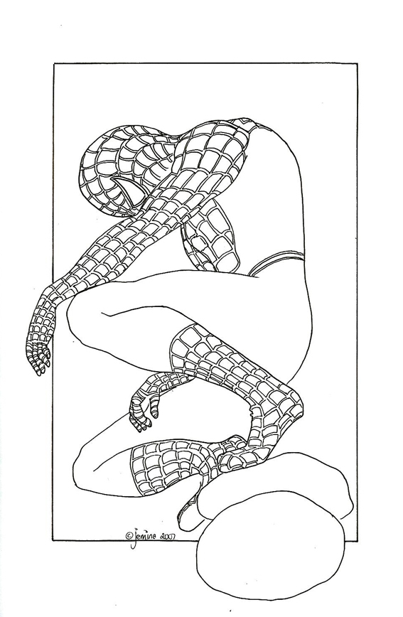 567x868 Spiderman 3 Lineart By Jeminabox