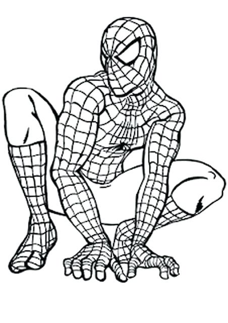 452x640 Spiderman Free Coloring Pages Comic Cartoon Free Printable