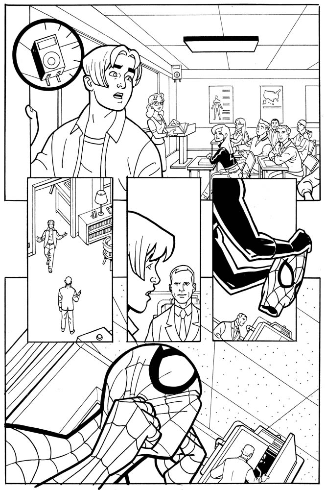 666x1000 Marvel Comics Ty Templeton's Art Land!!