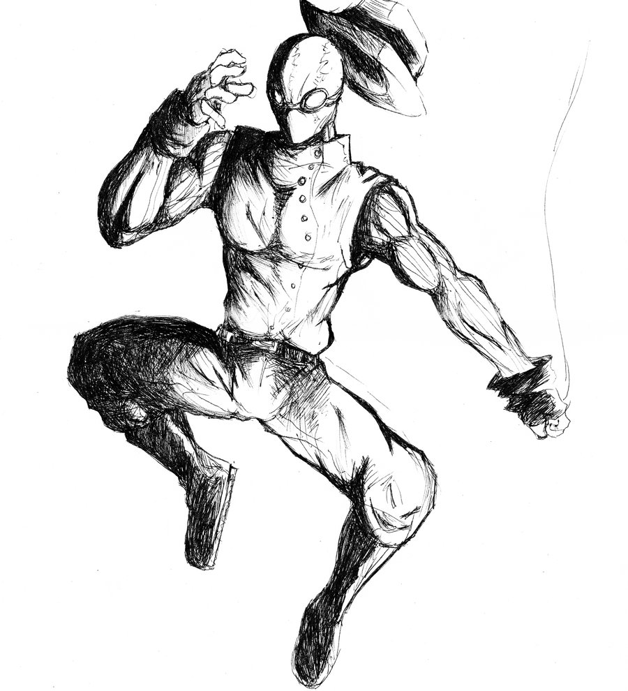 900x990 Spider Man Noir 2 By Phum0