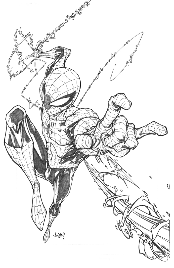 700x1078 Spiderman By ~jonboy007007 On Thwip