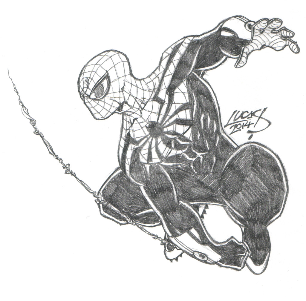 Spider Man Comic Drawing at GetDrawings | Free download