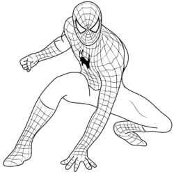 Spider Man Drawing at GetDrawings | Free download