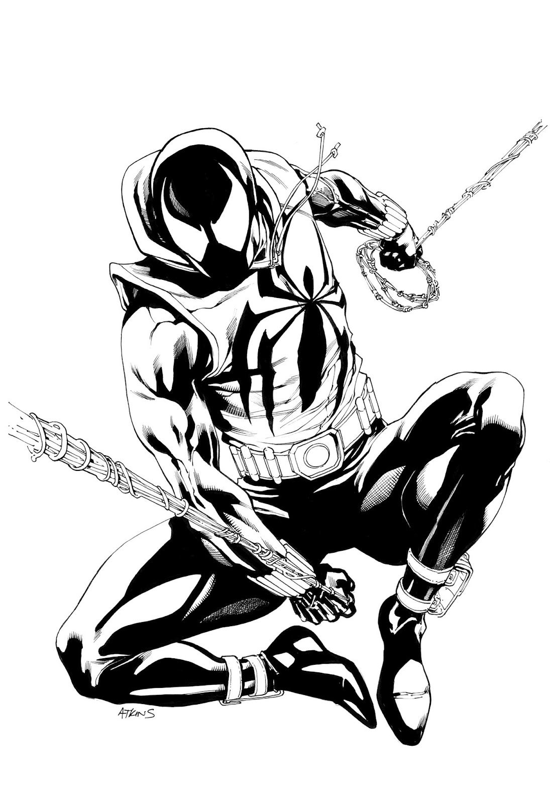 1095x1600 Avengers April Spiderman Kind Of Robert Atkins Art