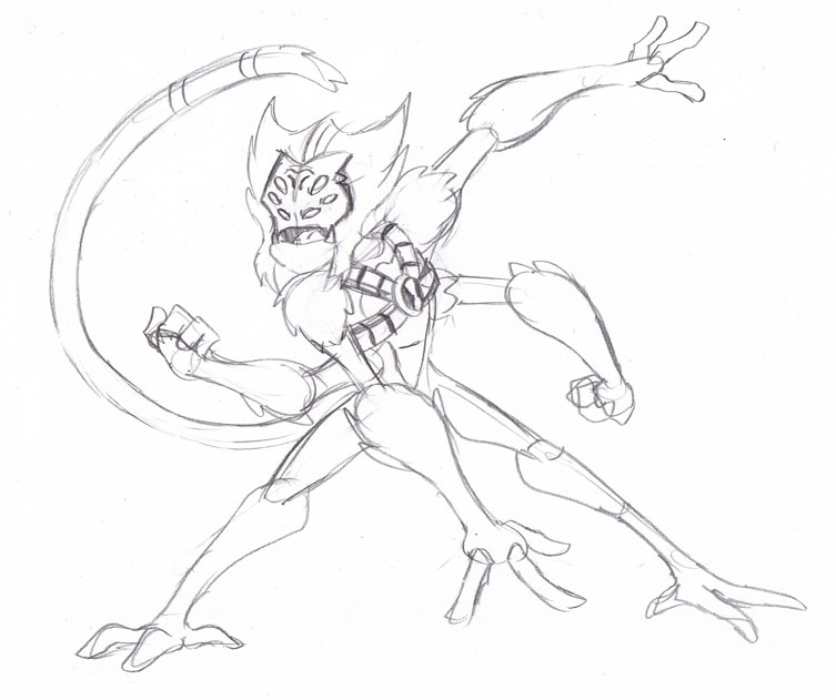 753x631 Spidermonkey By Dracodragite