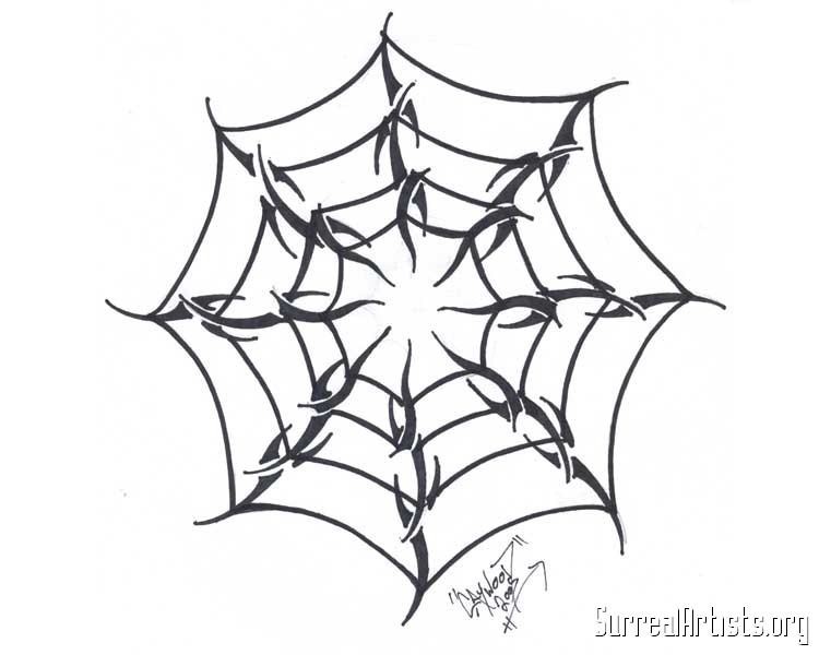 750x600 Spider Web Tattoo Drawings ~ Tattooic