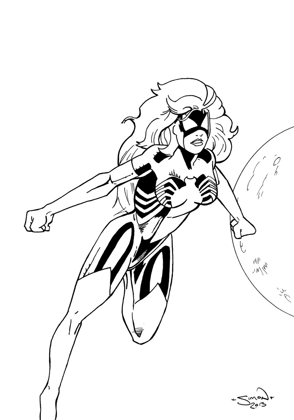 1024x1463 Spider Woman Inked By Stingroll